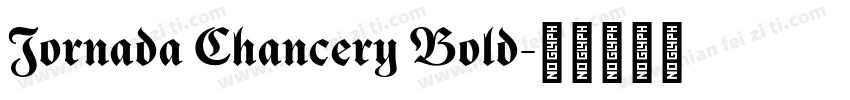 Jornada Chancery Bold字体转换